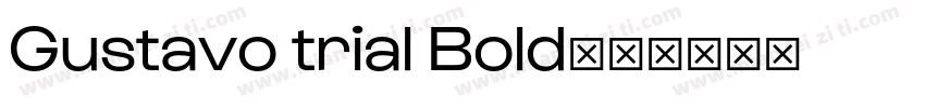 Gustavo trial Bold字体转换